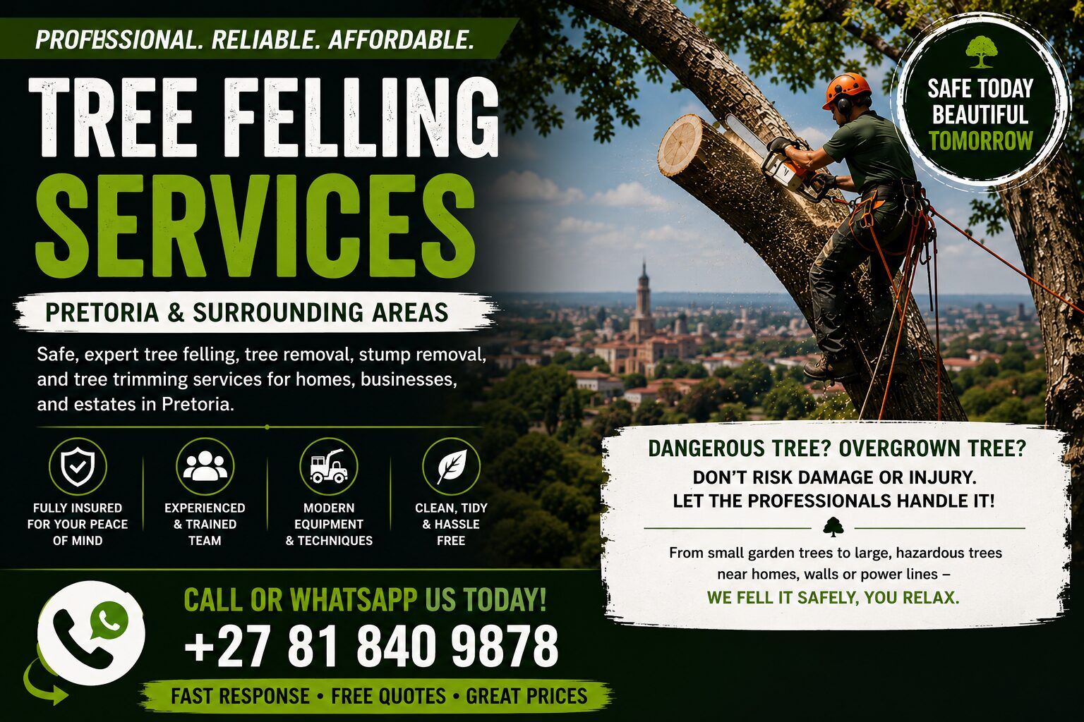 Tree Felling Services Pretoria